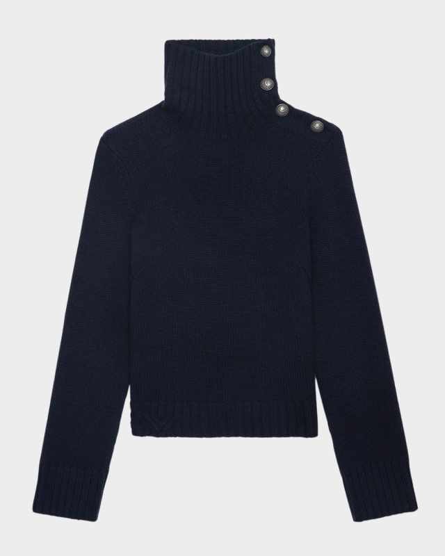 Nalma Cashmere Turtleneck Sweater